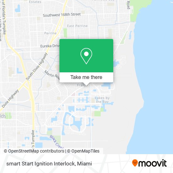 Mapa de smart Start Ignition Interlock