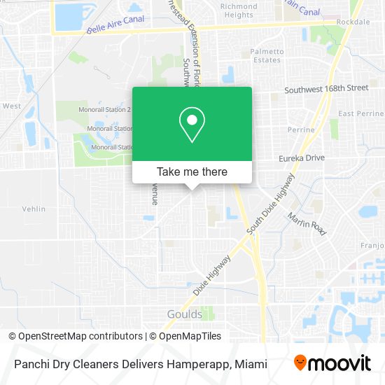 Mapa de Panchi Dry Cleaners Delivers Hamperapp