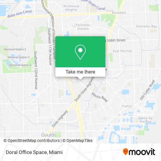 Mapa de Doral Office Space