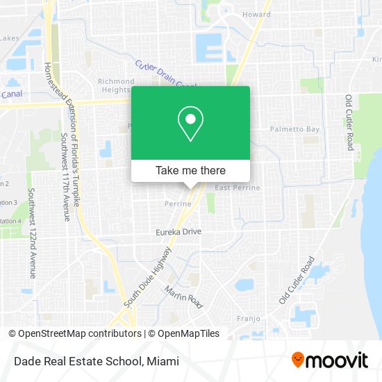 Dade Real Estate School map