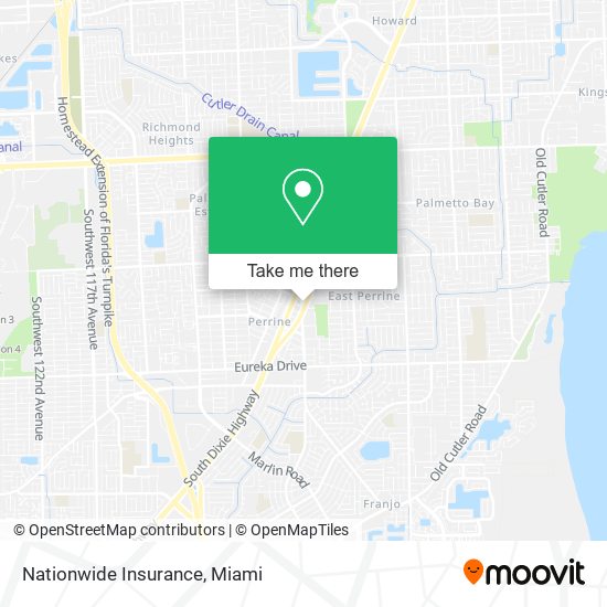 Nationwide Insurance map