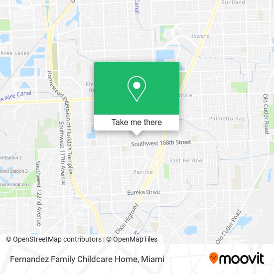 Mapa de Fernandez Family Childcare Home