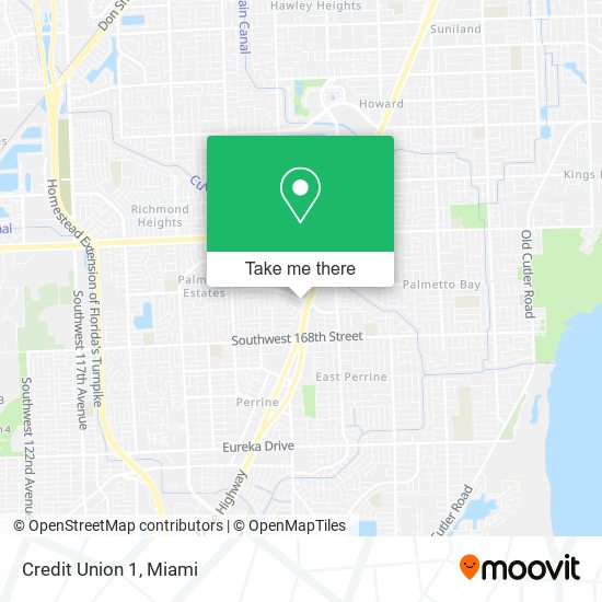 Credit Union 1 map