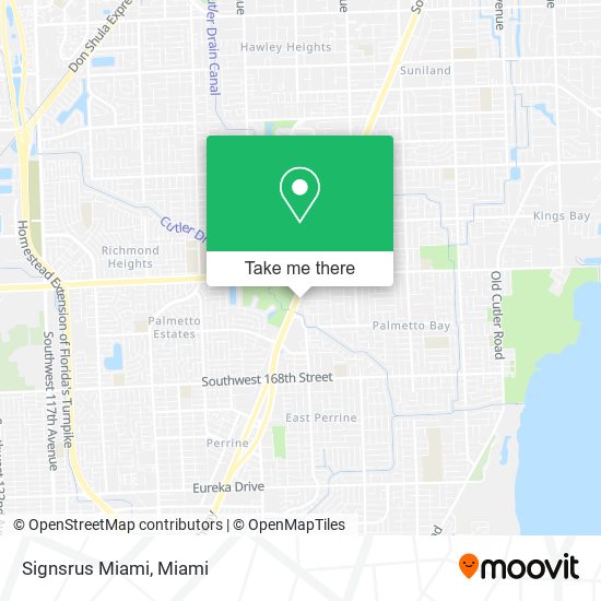 Signsrus Miami map