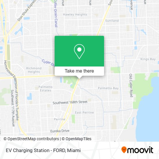 Mapa de EV Charging Station - FORD