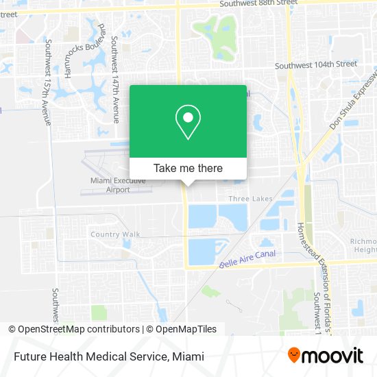 Future Health Medical Service map