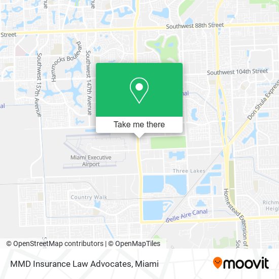 MMD Insurance Law Advocates map