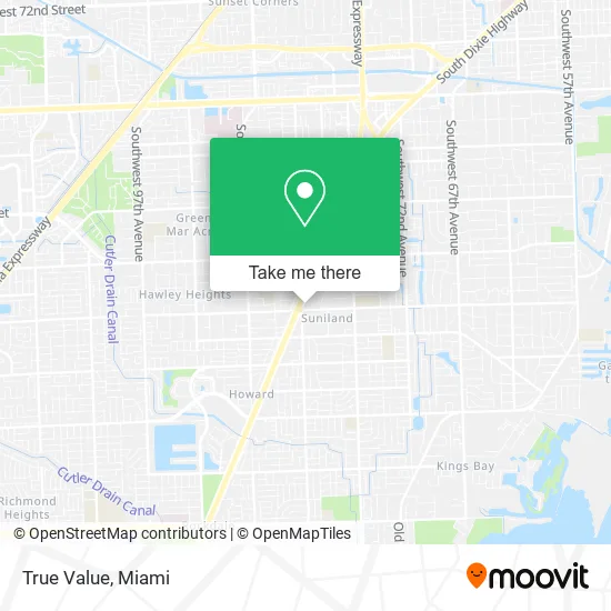 Mapa de True Value