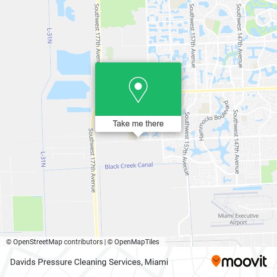 Davids Pressure Cleaning Services map
