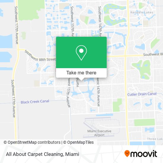 All About Carpet Cleaning map