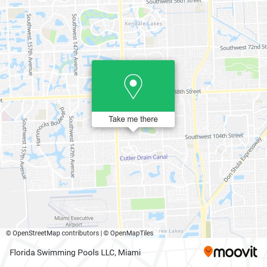 Florida Swimming Pools LLC map