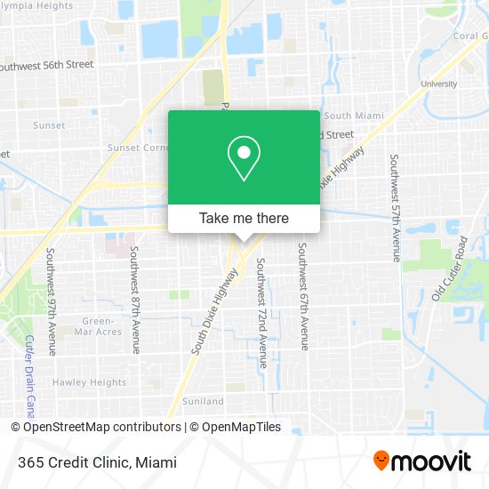 365 Credit Clinic map