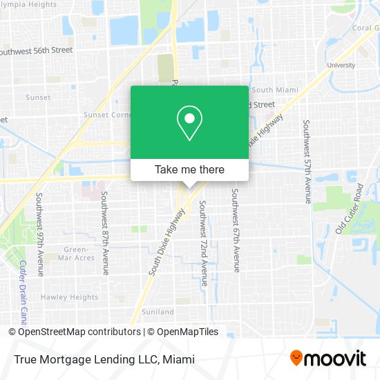 True Mortgage Lending LLC map