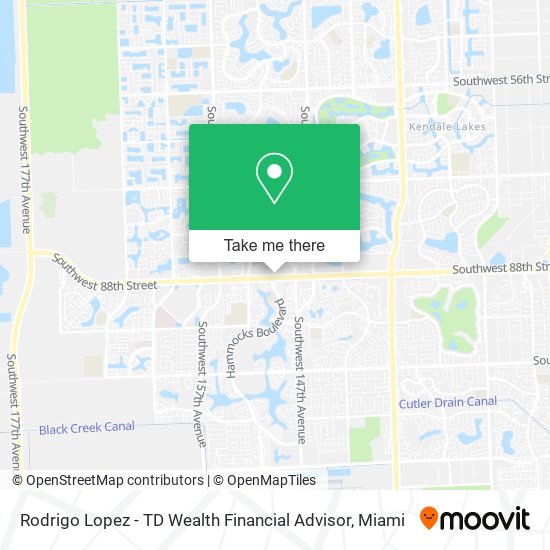 Rodrigo Lopez - TD Wealth Financial Advisor map