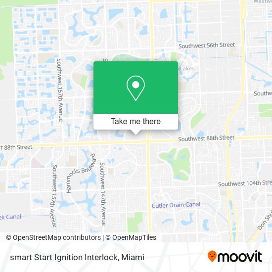 Mapa de smart Start Ignition Interlock