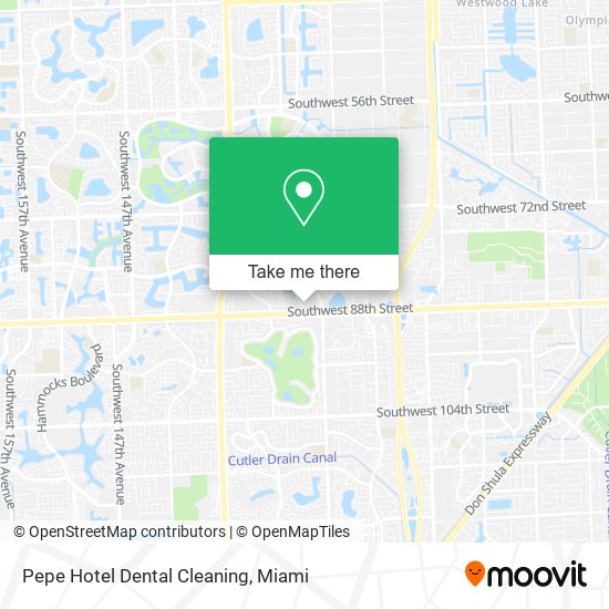 Pepe Hotel Dental Cleaning map