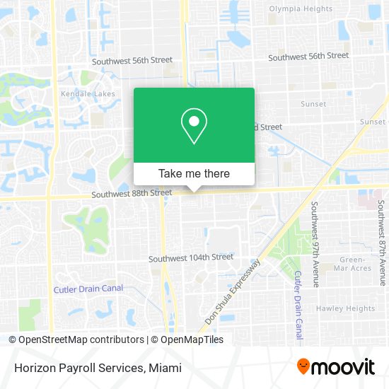 Mapa de Horizon Payroll Services