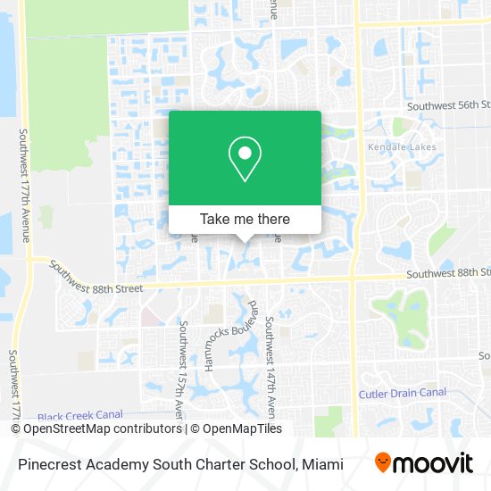 Pinecrest Academy South Charter School map