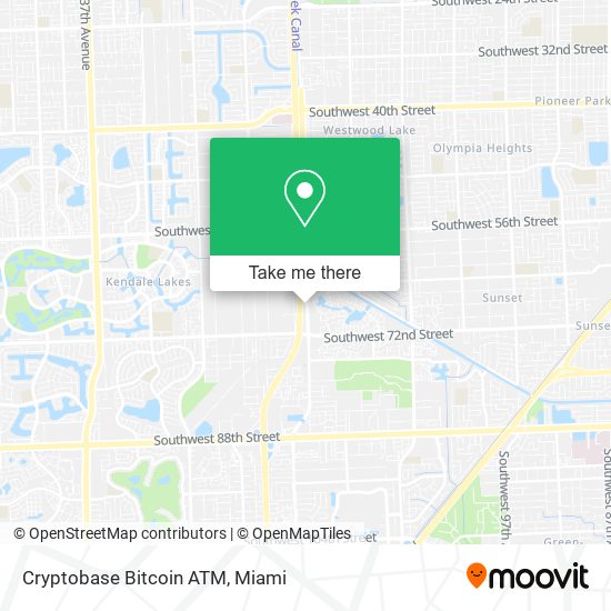 Mapa de Cryptobase Bitcoin ATM