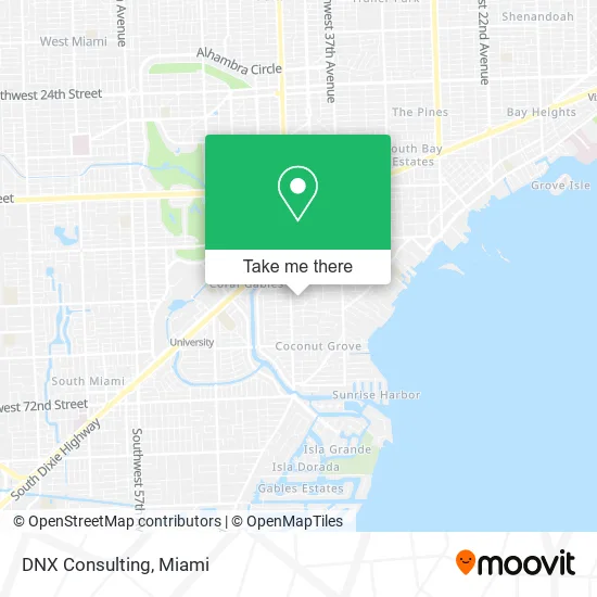 DNX Consulting map