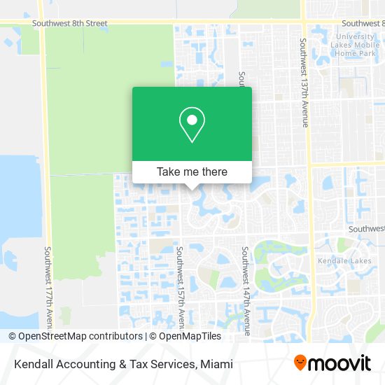 Mapa de Kendall Accounting & Tax Services