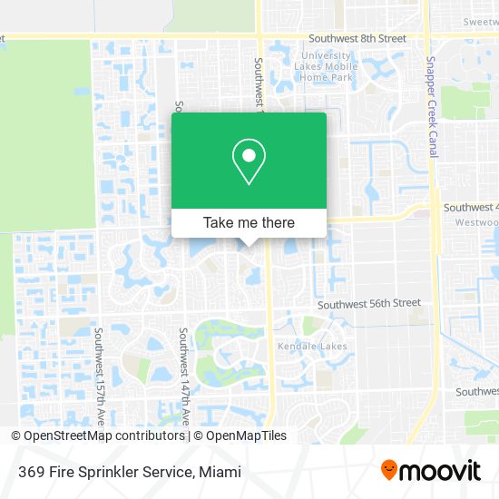 369 Fire Sprinkler Service map