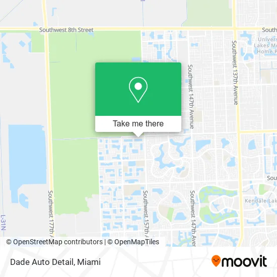 Dade Auto Detail map