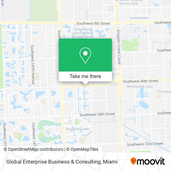 Global Enterprise Business & Consulting map