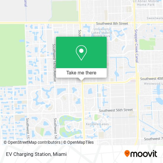 Mapa de EV Charging Station