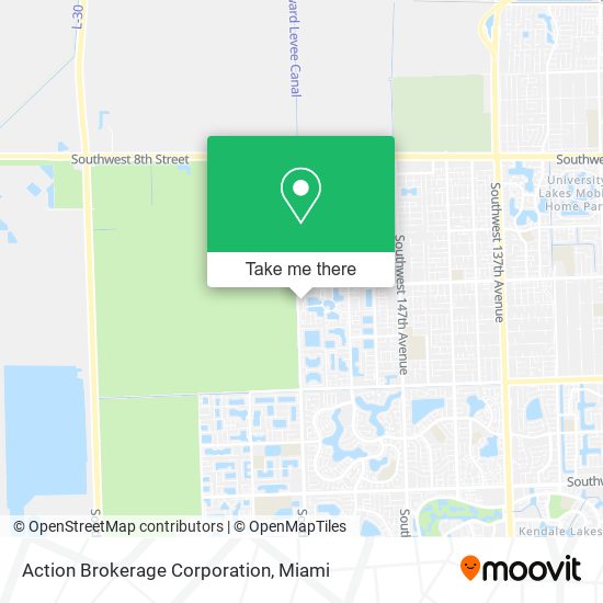 Mapa de Action Brokerage Corporation