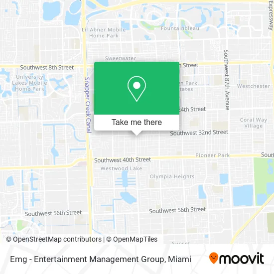 Emg - Entertainment Management Group map