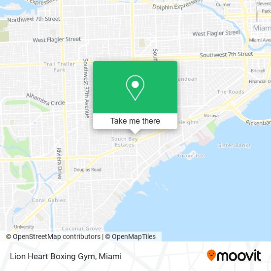 Mapa de Lion Heart Boxing Gym