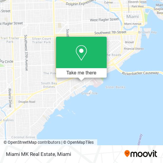 Miami MK Real Estate map