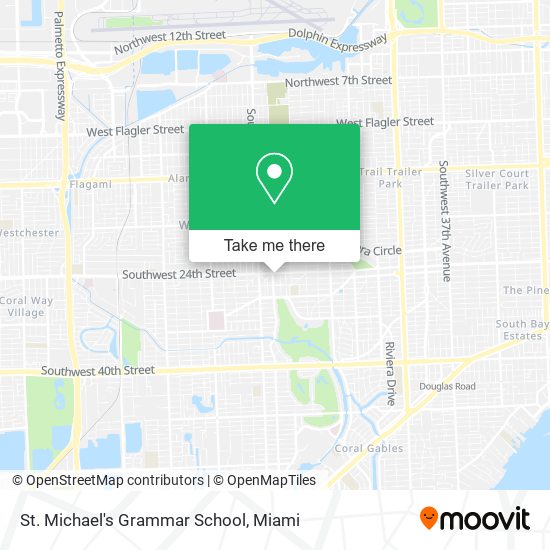 St. Michael's Grammar School map