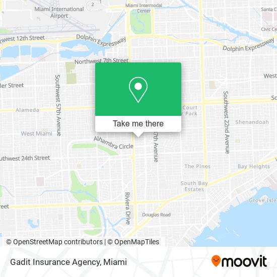 Mapa de Gadit Insurance Agency