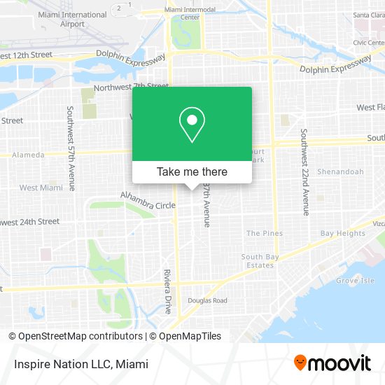 Inspire Nation LLC map