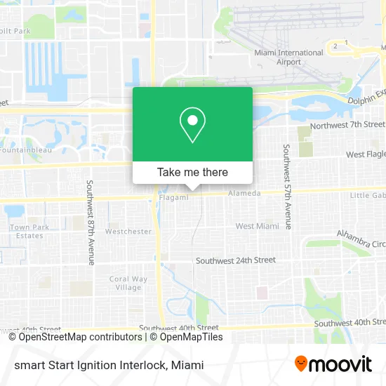 smart Start Ignition Interlock map