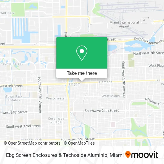 Ebg Screen Enclosures & Techos de Aluminio map