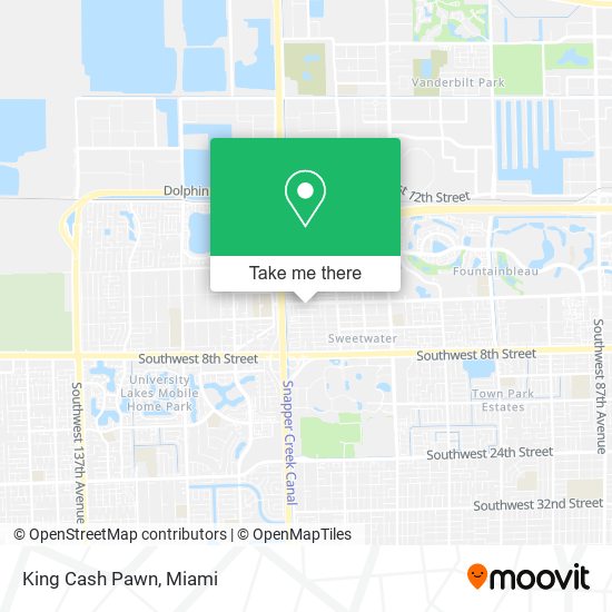 King Cash Pawn map