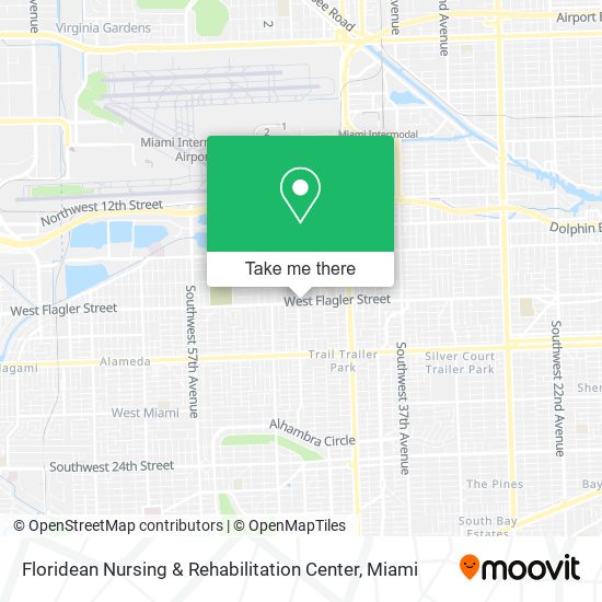 Mapa de Floridean Nursing & Rehabilitation Center