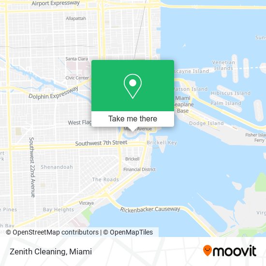 Zenith Cleaning map