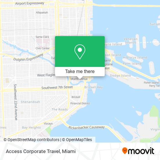 Mapa de Access Corporate Travel