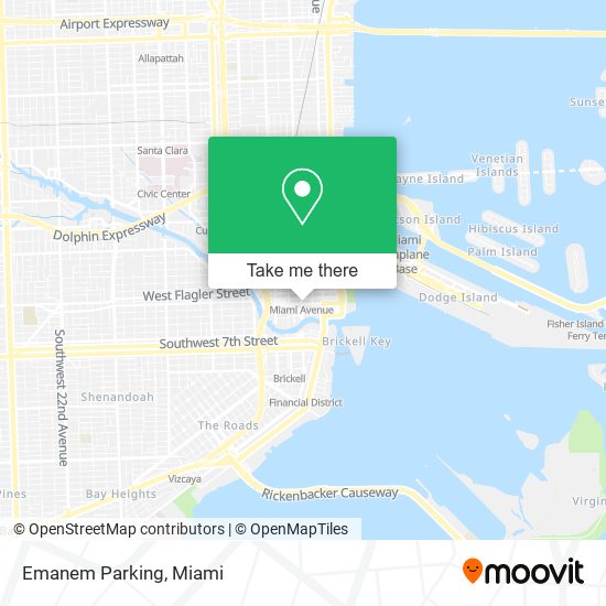 Emanem Parking map