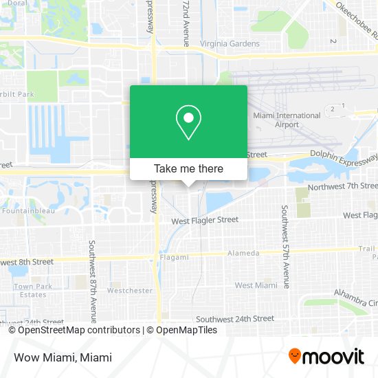 Mapa de Wow Miami