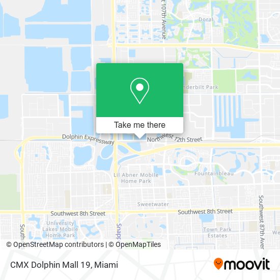Mapa de CMX Dolphin Mall 19