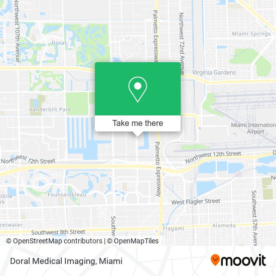 Mapa de Doral Medical Imaging