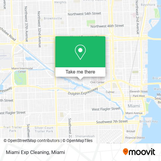 Miami Exp Cleaning map