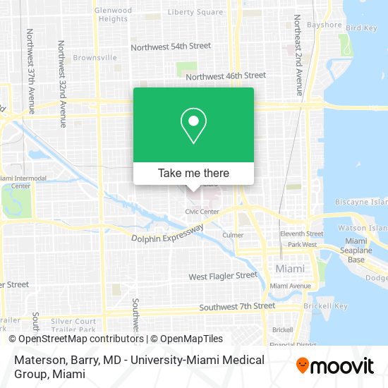 Materson, Barry, MD - University-Miami Medical Group map