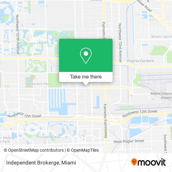 Independent Brokerge map