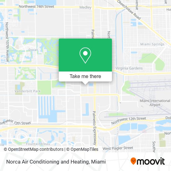 Mapa de Norca Air Conditioning and Heating